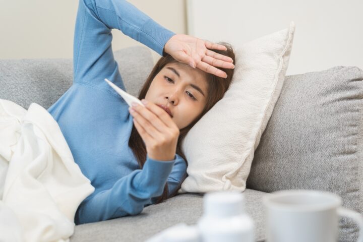 参拝直後、好転反応が出ました